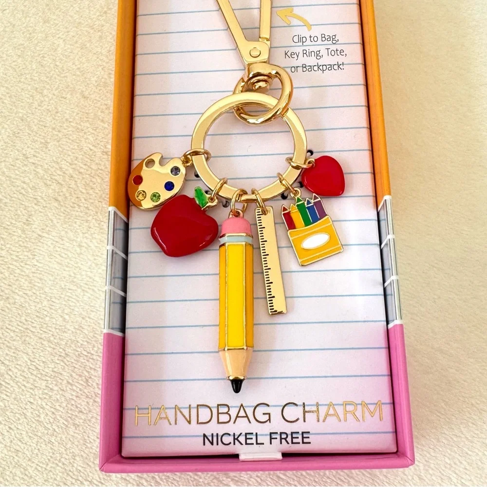 Viral True to Form “Back to School” Key Chain / Bag Charm